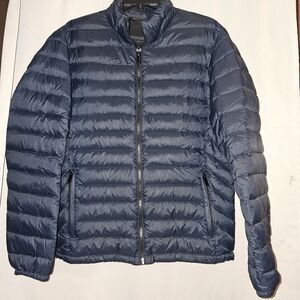 Calvin Klein Navy Puffer Jacket for Men